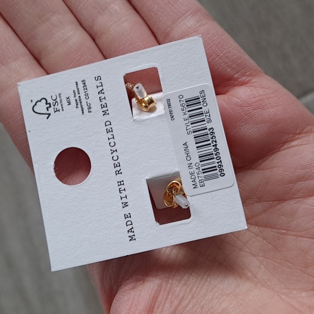 NWT Madewell mini hoop earrings - Picture 12 of 13